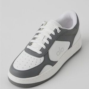 ALO GRAY AND WHITE SNEAKERS